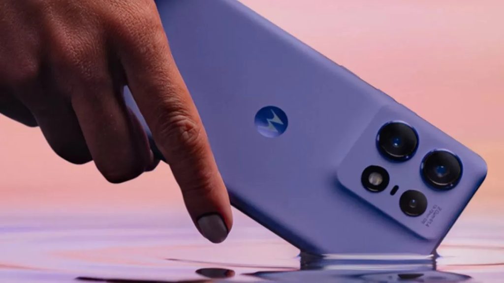 Launched as the first Pantone camera phone in history, the Motorola Edge 50 Pro 5G AI smartphone